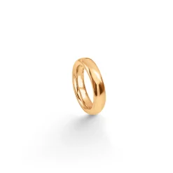 OLE LYNGGAARD COPENHAGEN – The ring, 18k polert gult gull – 5mm