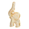 OLE LYNGGAARD COPENHAGEN – Elephant Sweet Drops Charm i i gult gull med 1,00 ct diamanter