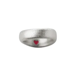 OLE LYNGGAARD COPENHAGEN – Love ring nr. 6 til herre i matt hvitt gull