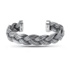 OLE LYNGGAARD COPENHAGEN – Michel armring i oksidert sølv – 15,5 mm