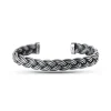 OLE LYNGGAARD COPENHAGEN – Michel herre armring i oksidert sølv – 9,5 mm