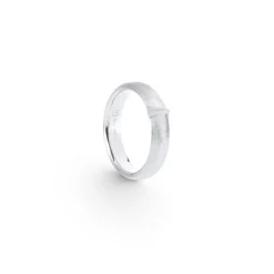 OLE LYNGGAARD COPENHAGEN – Nature bred herrering i hvitt gull
