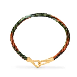 OLE LYNGGAARD COPENHAGEN – BoHo – Life armbånd med 18k gult gull lås – Tropic