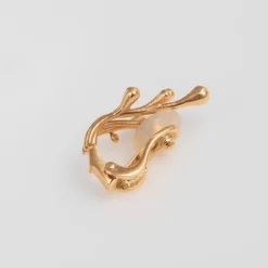 OLE LYNGGAARD COPENHAGEN – BoHo – Earclip liten i 18k gult gull med diamanter