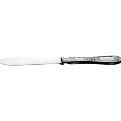 Opphøiet Rose – Fiskekniv m/sølv klinge 21,0cm sølv