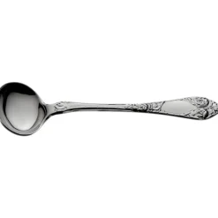 Opphøiet Rose – Saltskje 6,9cm sølv