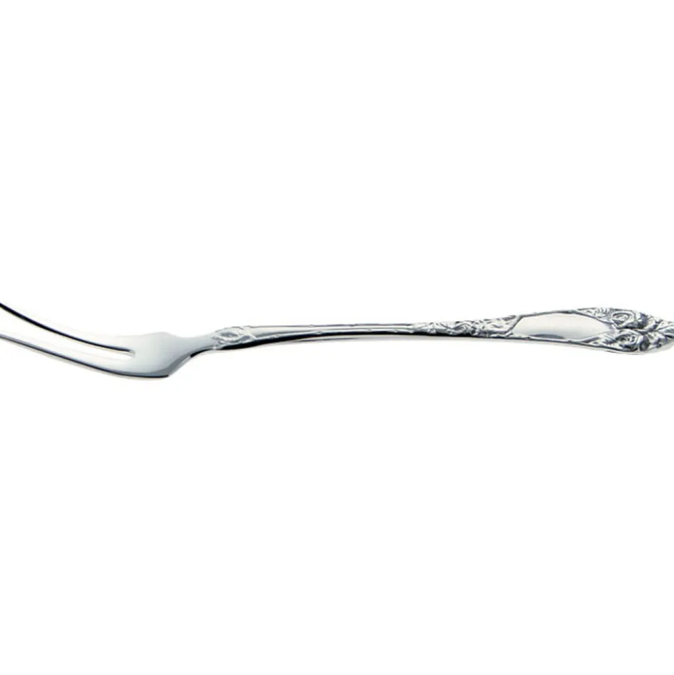 Opphøiet Rose – Smørgaffel 11,7cm sølv