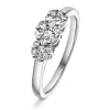 PAN – Ring i hvitt gull med diamanter