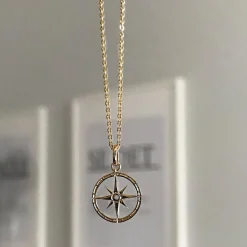 Pan Jewelry – Anheng i gult gull – Stjerne