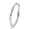 Pan Jewelry – Bølge ring i sølv