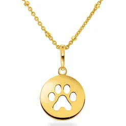 Pan Jewelry – Halssmykke i gult gull, poten
