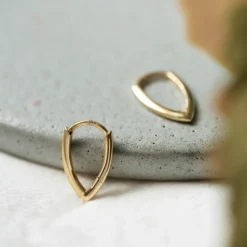 Pan Jewelry – Ørepynt i gult gull