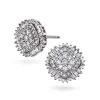 Pan Jewelry – Ørepynt i hvitt gull med diamanter – 0,38 ct W/P
