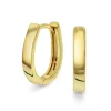 PAN Jewelry – Øreringer i forgylt sølv – 14 mm