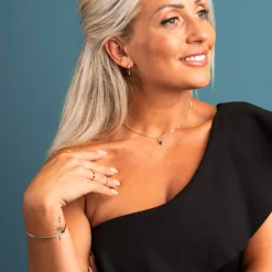 Pan Jewelry – Ring i gult gull med zirkonia