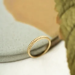 Pan Jewelry – Ring i gult gull