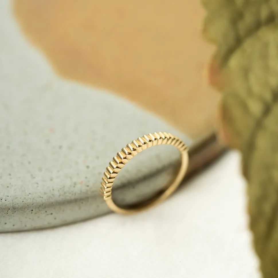 Pan Jewelry – Ring i gult gull