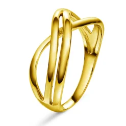 Pan Jewelry – Unity ring i forgylt sølv