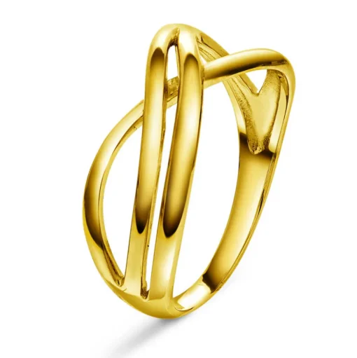 Pan Jewelry – Unity ring i forgylt sølv