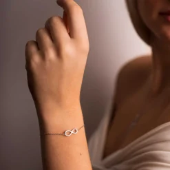 Pan Jewelry Classic – Armbånd i sølv med evighetstegn