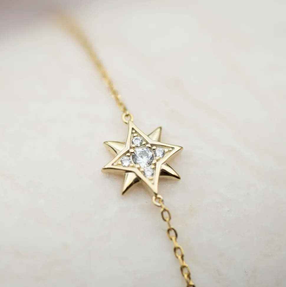 PAn Jewelry Classic – Armbånd forgylt sølv – Stjerne