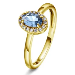 Pan Jewelry Classic – Athens Charm ring i forgylt sølv med zirkonia