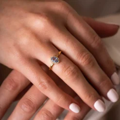 Pan Jewelry Classic – Athens Charm ring i forgylt sølv med zirkonia