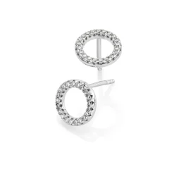 PAN Jewelry Classic – Elise Ørepynt i sølv med zirkonia
