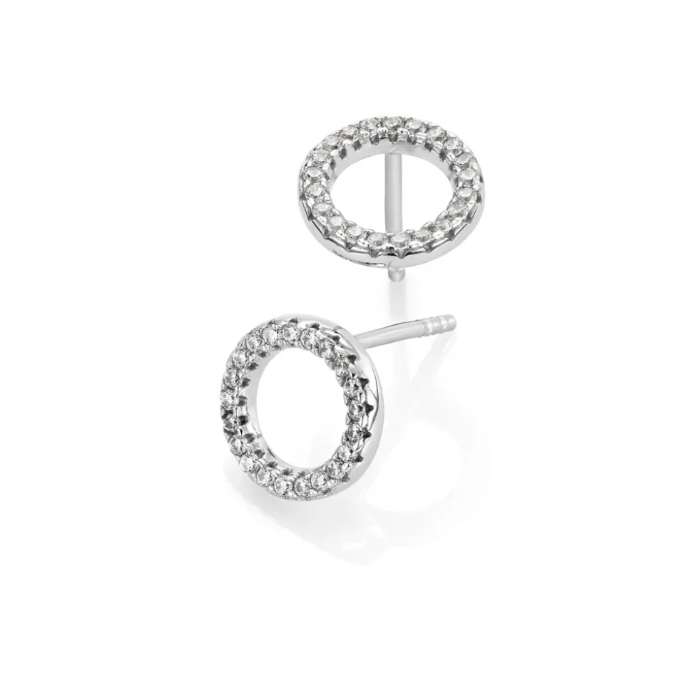PAN Jewelry Classic – Elise Ørepynt i sølv med zirkonia