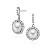 Pan Jewelry Classic – Firenze ørepynt i sølv med perle og zirkonia