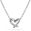 Pan Jewelry Classic – Hjertestrek halssmykke i sølv