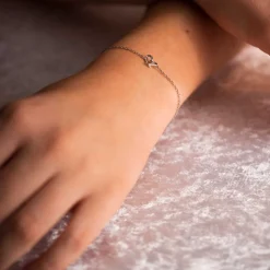 Pan Jewelry Classic – Hjertestrek smykke sett med ørepynt og armbånd i sølv