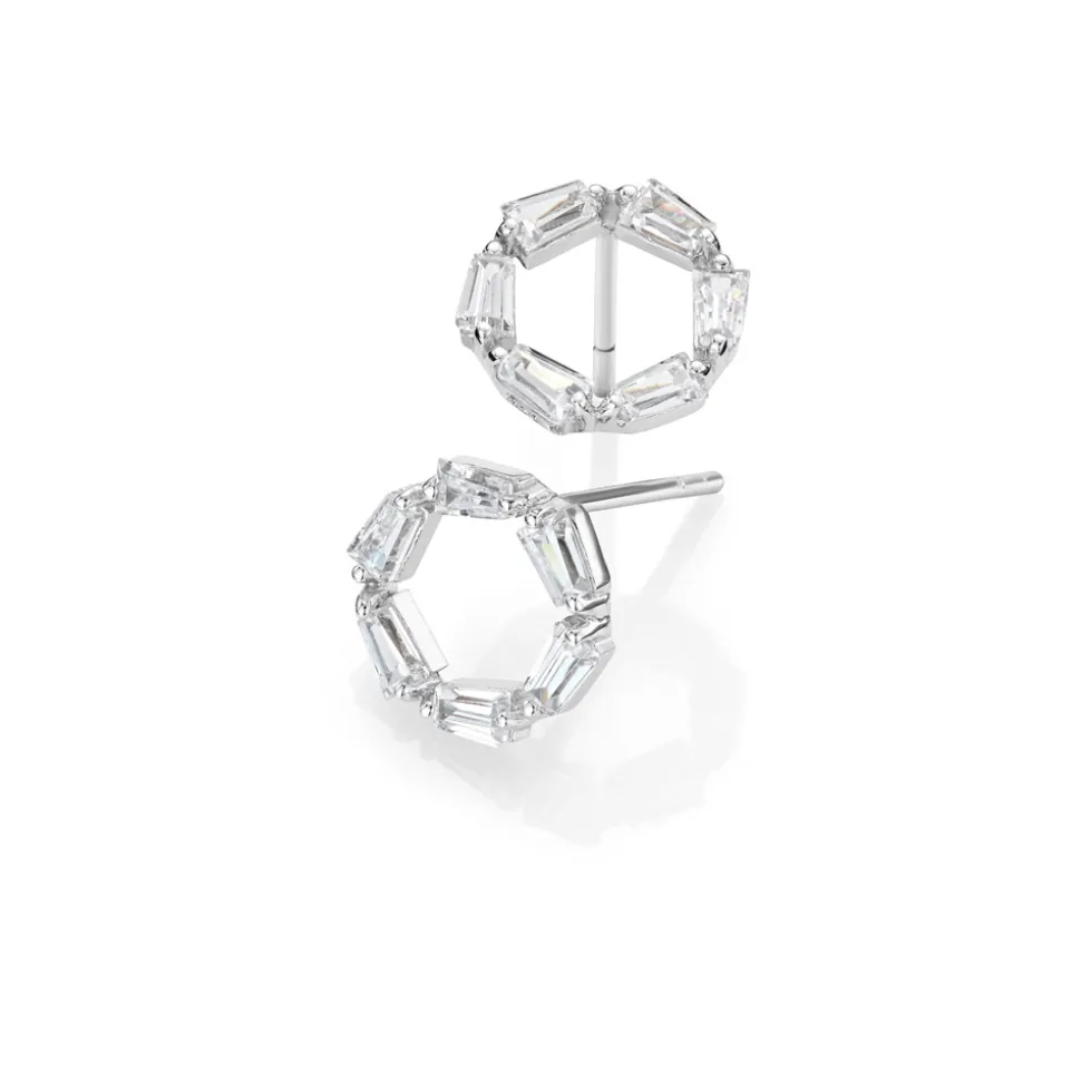 PAN Jewelry Classic – Iben ørepynt i sølv med zirkonia