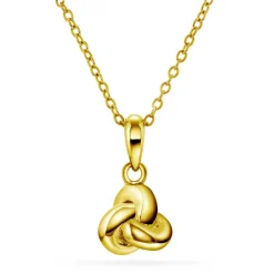 Pan Jewelry Classic – Knute halssmykke i forgylt sølv