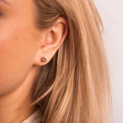 Pan Jewelry Classic – Knute sett med ørepynt og armbånd i forgylt sølv