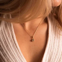 Pan Jewelry Classic – Knute halssmykke i forgylt sølv