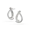 PAN Jewelry Classic – Ørepynt rhodinert 925 sølv