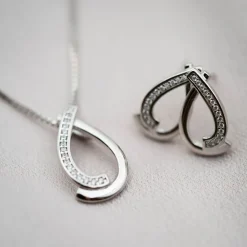 PAN Jewelry Classic – Ørepynt rhodinert 925 sølv