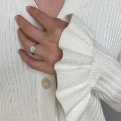 PAN Jewelry Classic – Sølvring med zirkonia