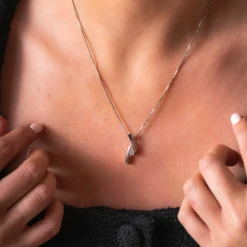 Pan Jewelry Classic – Smykkesett i sølv med zirkonia