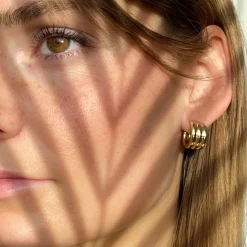 PAN Jewelry Trend – Athen ørepynt i forgylt sølv