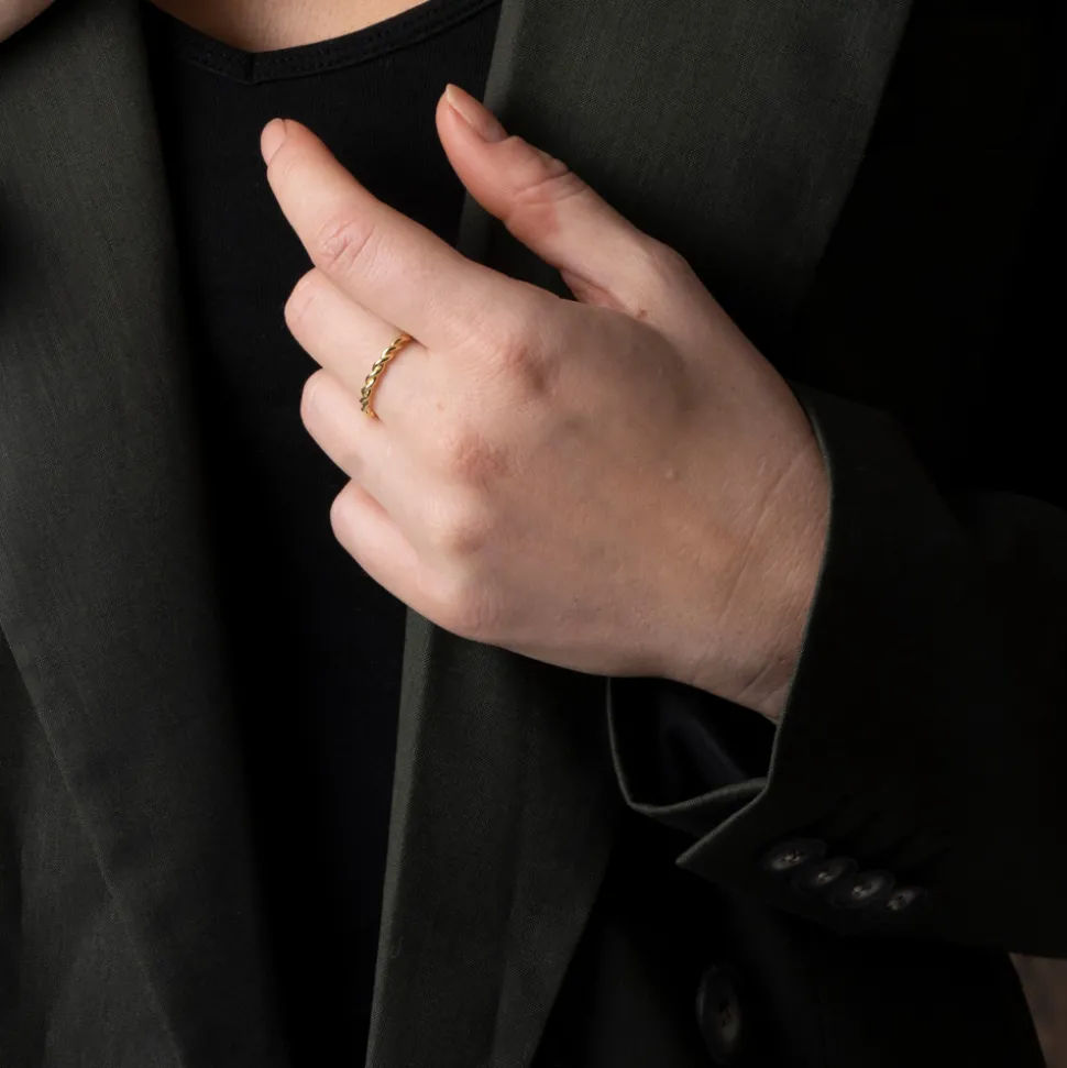 PAN Jewelry Trend – Barcelona ring i forgylt sølv
