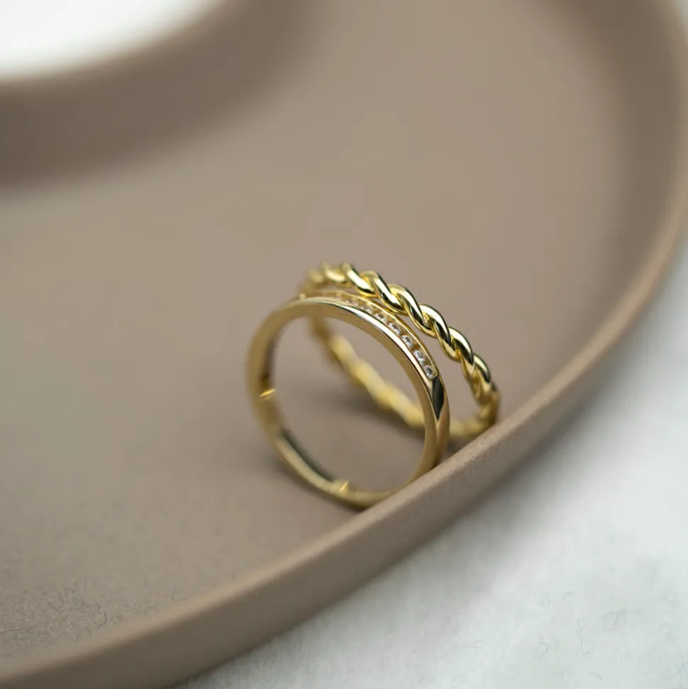 PAN Jewelry Trend – Barcelona ring i forgylt sølv