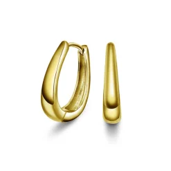 Pan Jewelry Trend – Boston øreringer i forgylt sølv