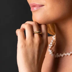 PAN Jewelry Trend – Cannes ring i forgylt sølv