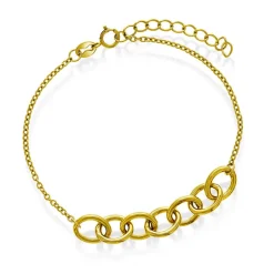 Pan Jewelry Trend – Havana Harmony armbånd i forgylt sølv