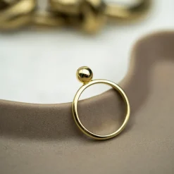 PAN Jewelry Trend – Jeløya ring i forgylt sølv