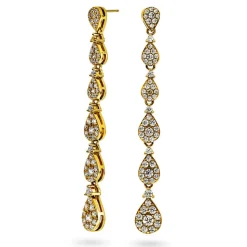 Pan Jewelry Trend – London Luxe øredobber i forgylt sølv med zirkonia