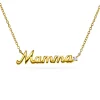 Pan Jewelry Trend – Mamma halssmykke i forgylt sølv