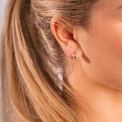 Pan Jewelry Trend – New York ørepynt i forgylt sølv